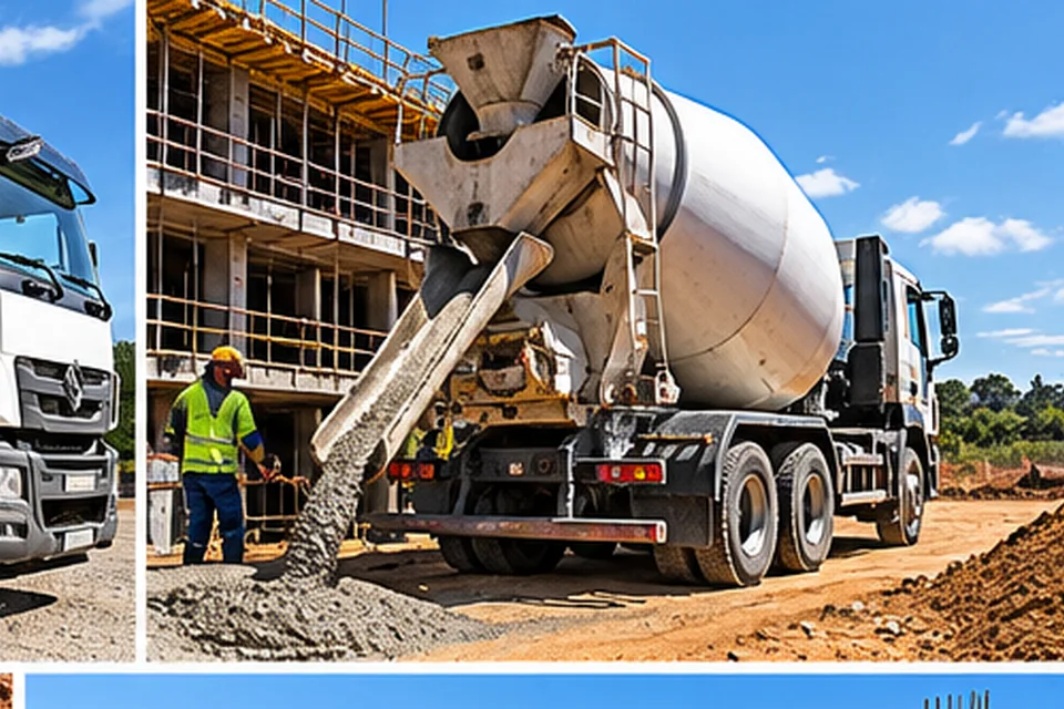 Concreto bombeado para obra no Distrito Federal
